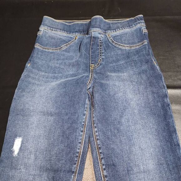 Spanx Womens Distressed Ankle Skinny Jeans Small - Picture 3 of 7